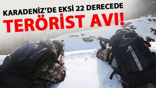 Ordu'da terörist avı!