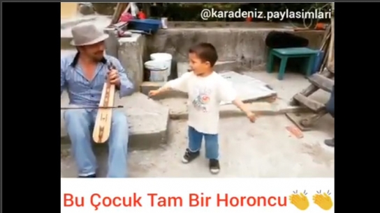 Bu çocuk tam horoncu