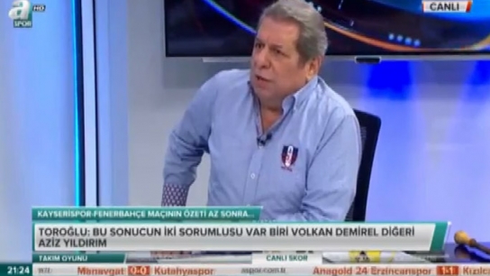 Toroğlu'ndan hem Aziz Yıldırım'a hem Volkan'a sert gönderme!