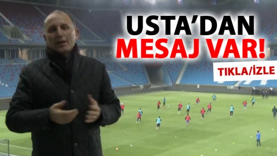 Muharrem Usta'dan mesaj var