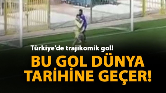 Böyle bir gol görmediniz!