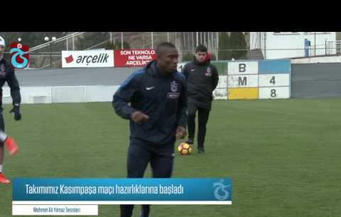 Trabzonspor'da hazırlıklar başladı