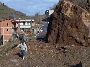 Trabzon'da heyelan tehlikesi!