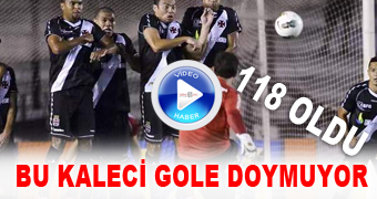 Bu kaleci gole doymuyor