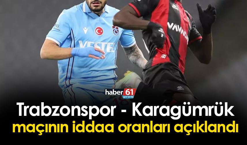 Trabzonspor - Karagümrük maçının iddaa oranları belli oldu