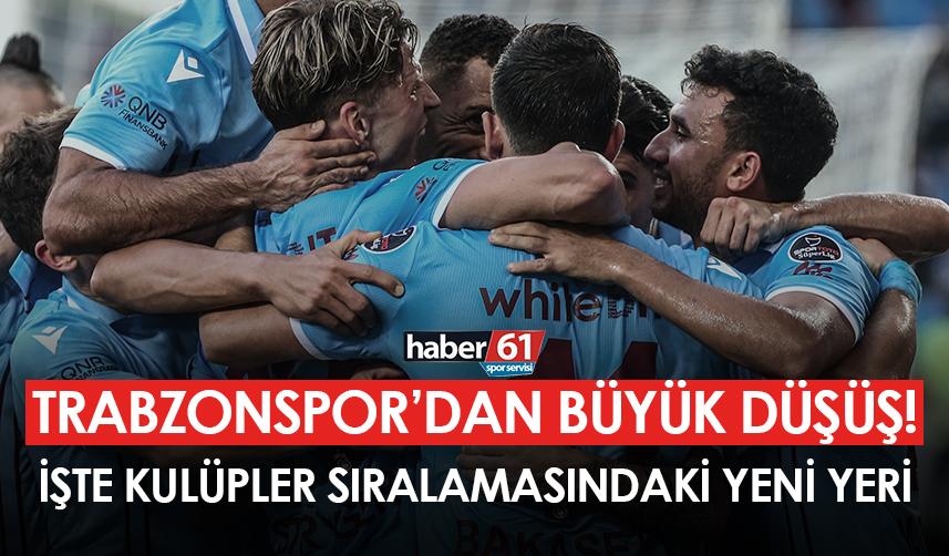 Trabzonspor'un Dünya Kulüpler Sıralamasında yeri belli oldu! Büyük düşüş