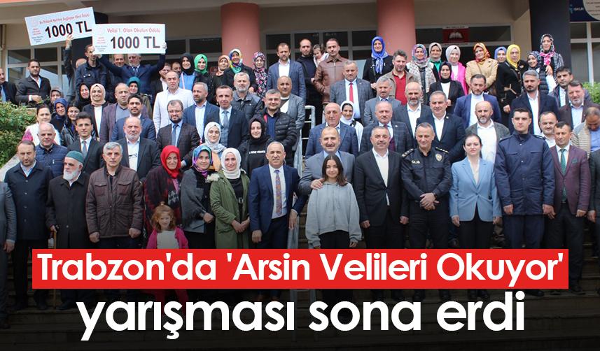 Trabzon'da 'Arsin Velileri Okuyor' yarışması sona erdi