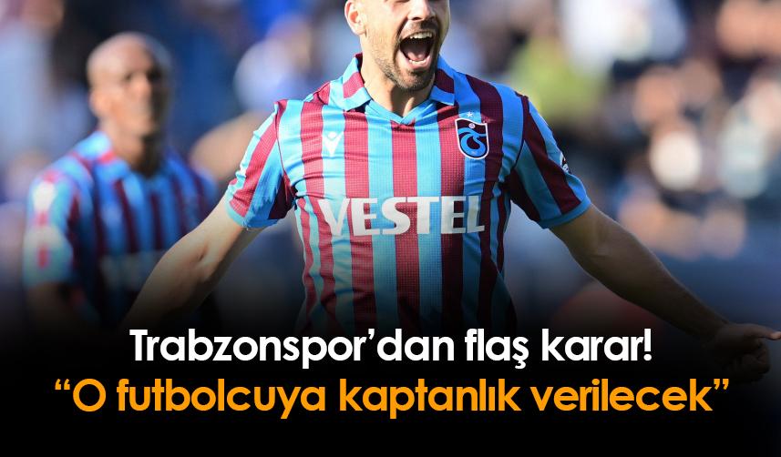 Trabzonspor'dan Bakasetas kararı! Kaptanlık...