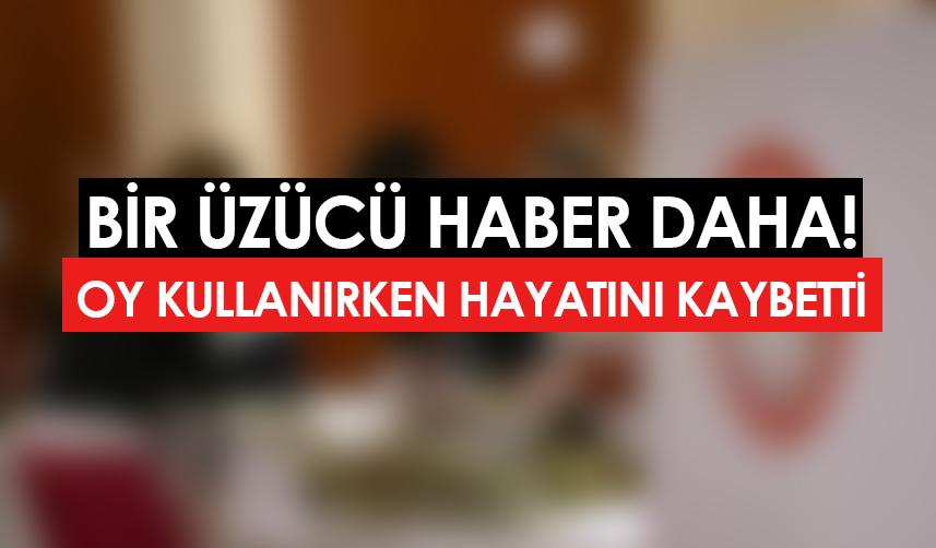 Oy kullanmak için gitmişti! Giresun'da sandık başında hayatını kaybetti