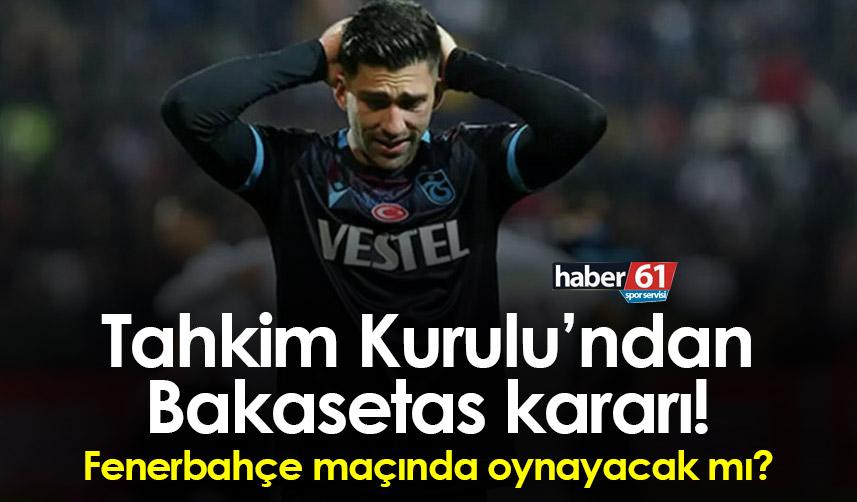 Trabzonspor'a kötü haber! Tahkim Kurulu kararını verdi!