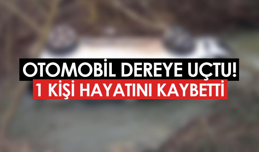 Giresun'da araç dereye yuvarlandı! 1 ölü - 12 Mayıs 2023