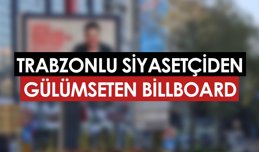 Trabzonlu siyasetçiden gülümseten hareket