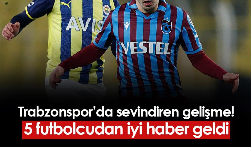 Trabzonspor'a Fenerbahçe derbisi öncesi müjde