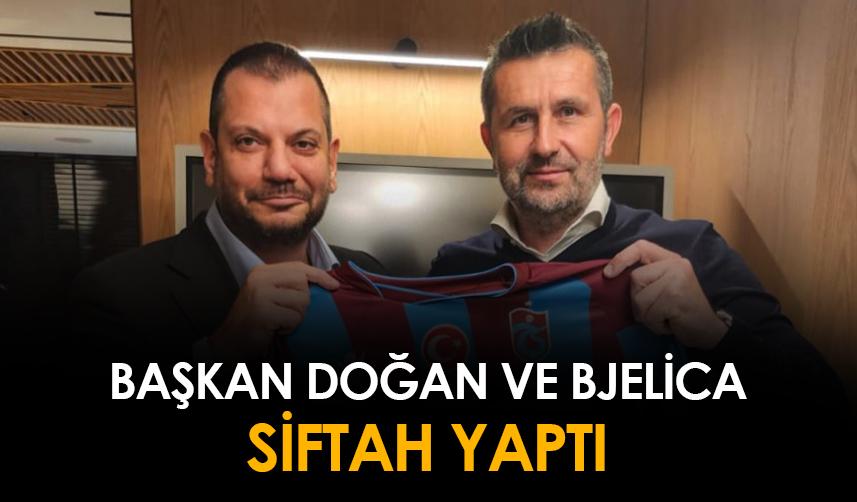 Trabzonspor'da Başkan Doğan ve Bjelica siftah yaptı!