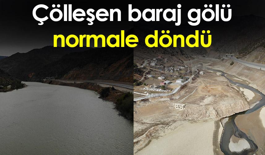 Gümüşhane'de sevindiren gelişme! Normale döndü