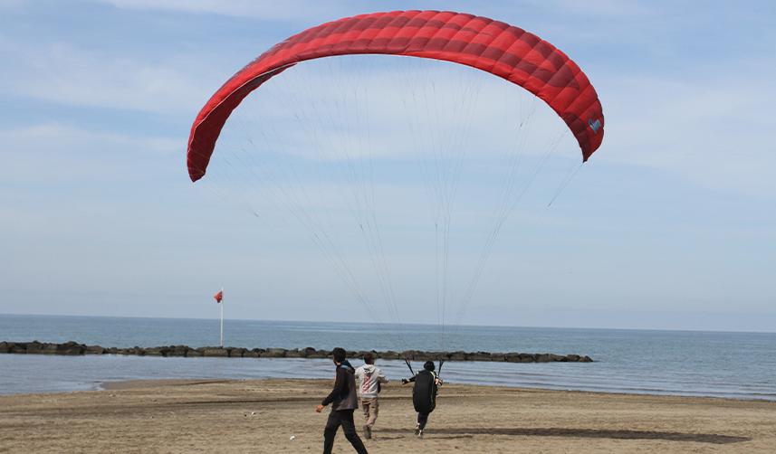 Ordu’da yamaç paraşütüne olan ilgi artıyor