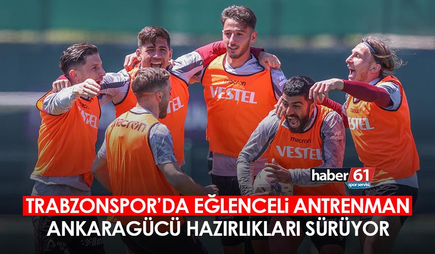 Trabzonspor’da Ankaragücü maçı hazırlıkları devam ediyor