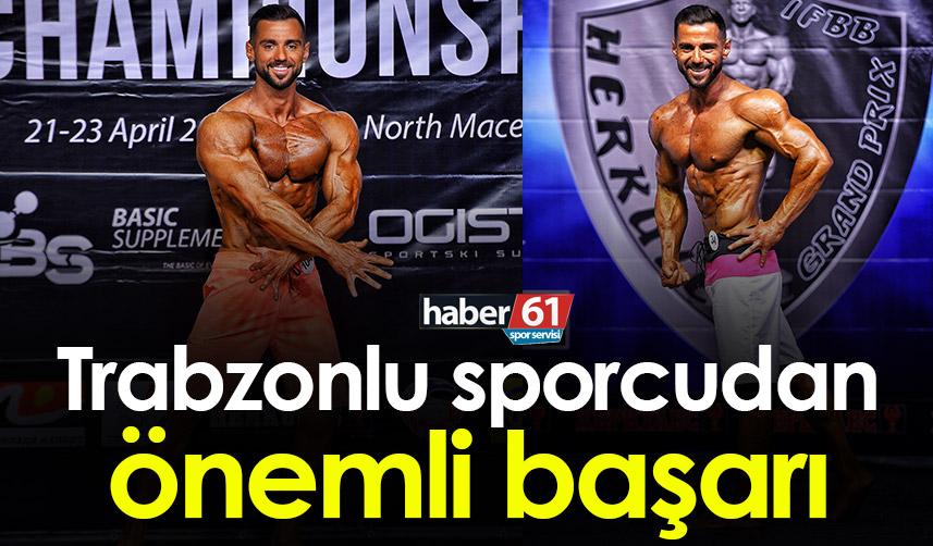 Trabzonlu sporcu Cemrehan Gürler’den önemli başarı