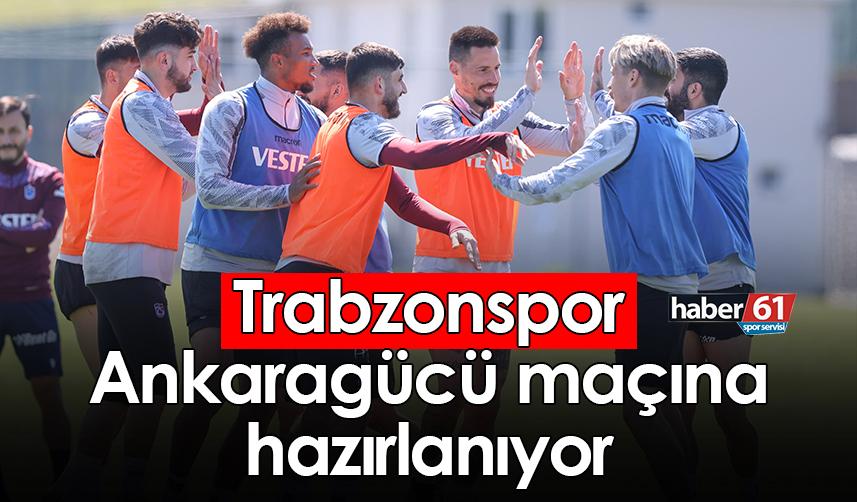 Trabzonspor, Ankaragücü maçına hazırlanıyor