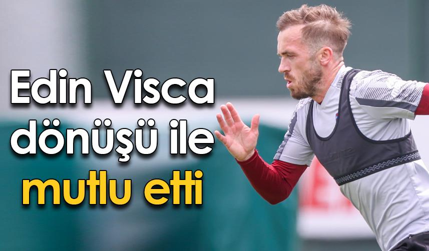 Trabzonspor'da Visca dönüşü ile mutlu etti