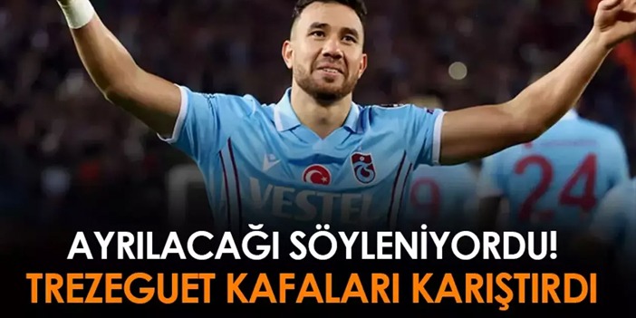 Trabzonspor'da Trezeguet kafaları karıştırdı!