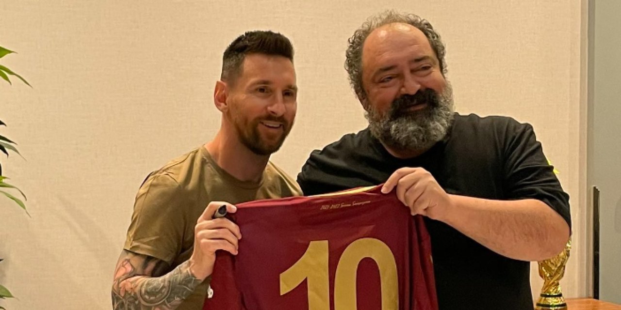 Nevzat Aydın Messi'ye  Trabzonspor forması hediye etti! Sosyal medya yıkıldı