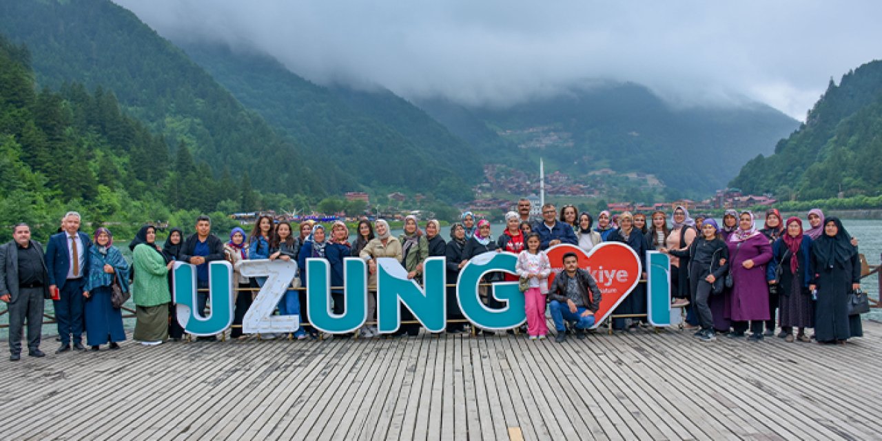 Belediye başkanı direksiyona geçti! Rotayı Trabzon'a çevirdi