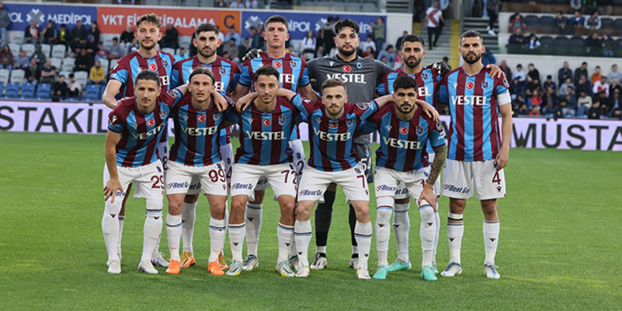 Trabzonspor sezonu mağlubiyetle bitirdi