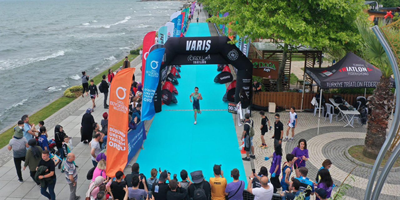 2023 Ordu Triatlon Türkiye Kupası devam ediyor