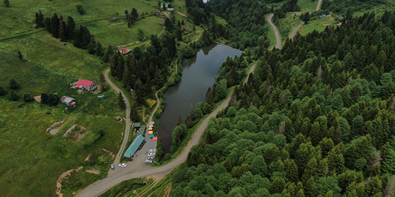 Trabzon'un saklı güzelliği! Balıklı Göl