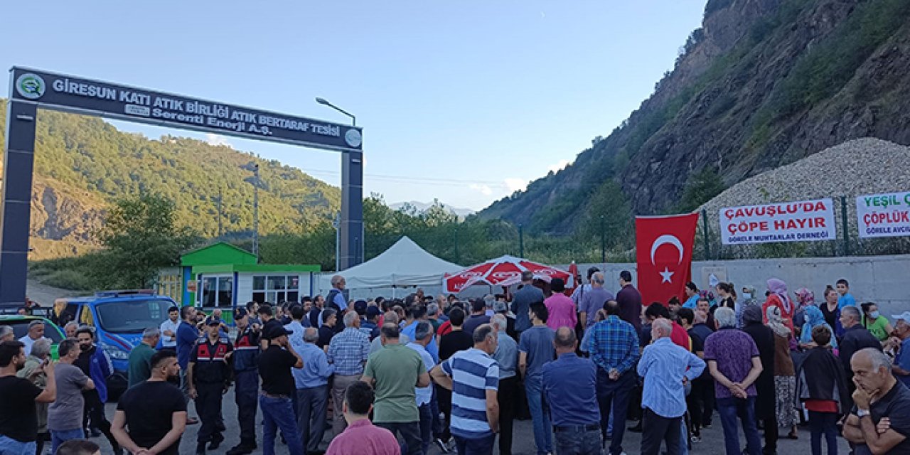 Giresun'da çöp tesisi için yeni karar