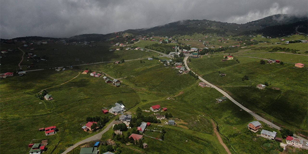 Trabzon Haçka Yaylası'na bayram tatilinde ziyaretçi akını