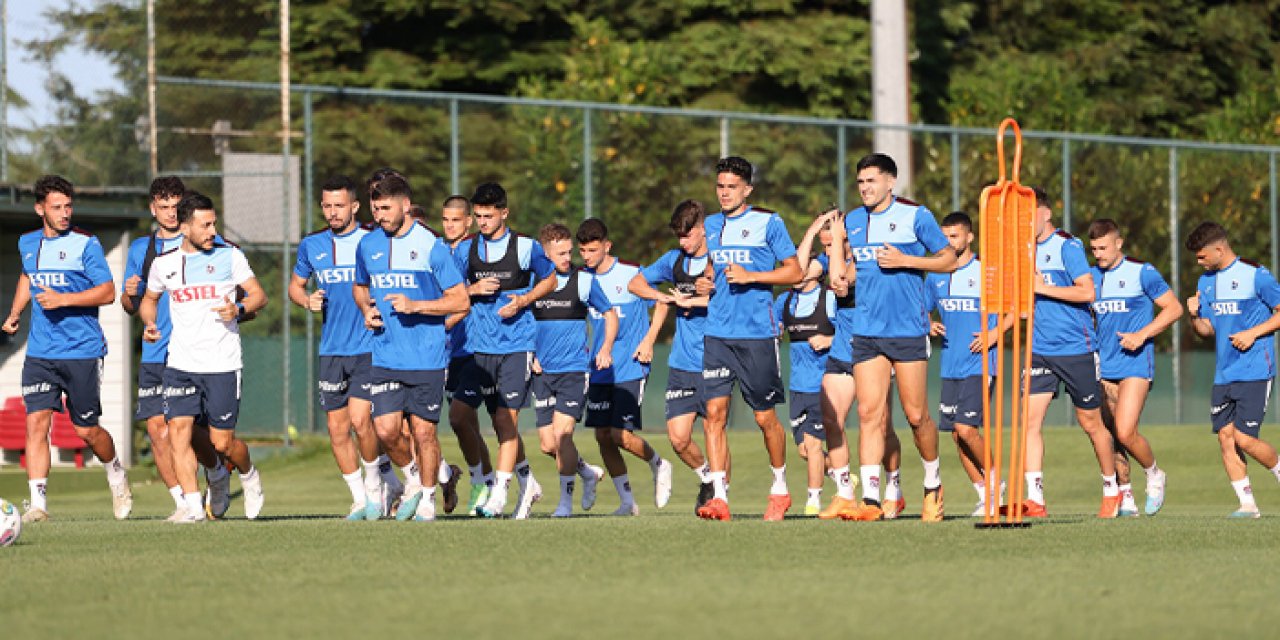 Trabzonspor yeni sezon hazırlıklarını sürdürdü