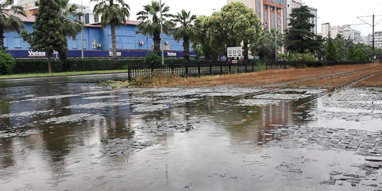 Samsun'da metrekareye 73,7 kilo yağış düştü