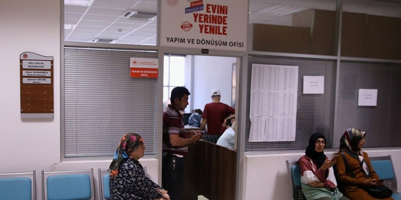 Yerinde Dönüşüm projesine 3,5 saatte 2 bin 920 başvuru