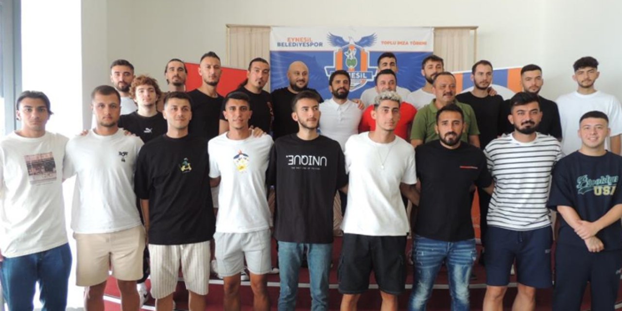 Giresun ekibi Eynesil Belediyespor'dan imza şov