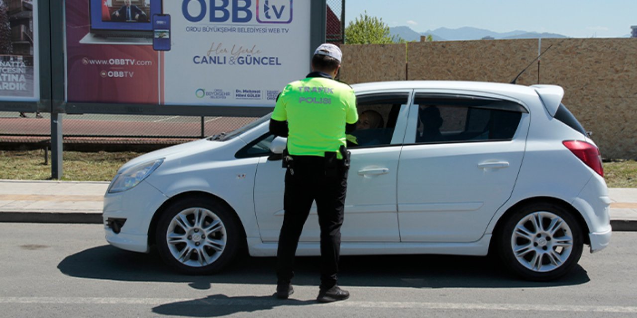 Ordu’da bir haftada 11 bin araç denetlendi