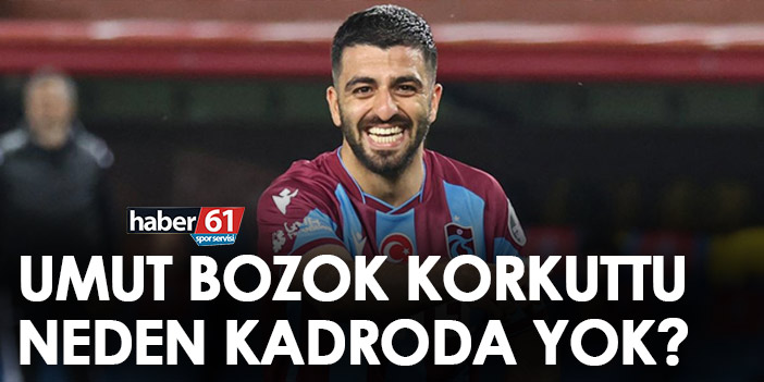 Trabzonspor’da Umut Bozok Korkuttu! Neden Kadroda Yok? | Trabzon Haber ...