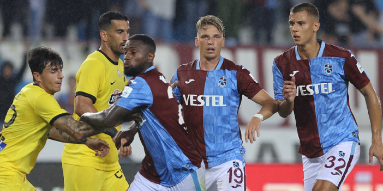 Trabzonspor AEK Atina'ya karşı mağlup!