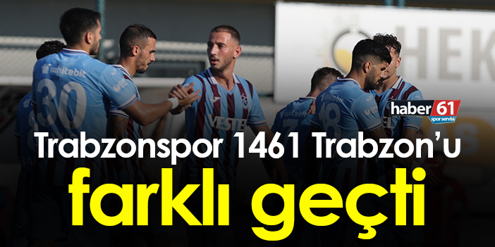 Trabzonspor 1461 Trabzon FK Karşısında 5 Farkla Galip | Trabzon Haber ...