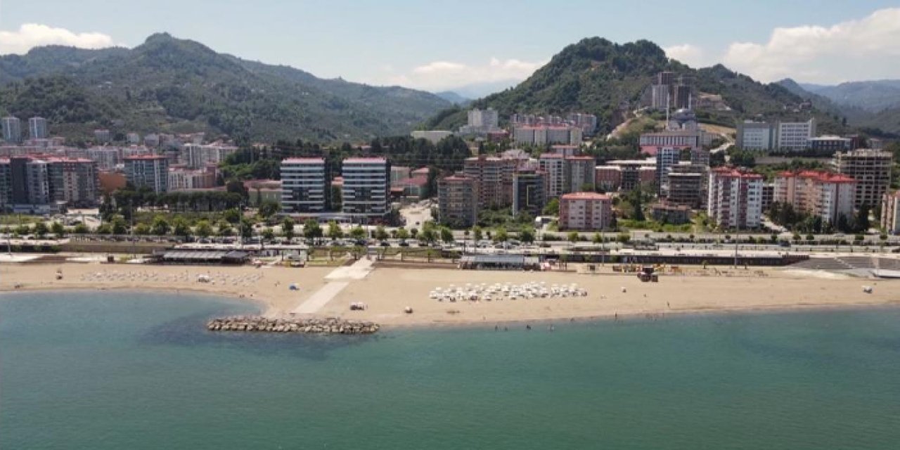 Giresun'a 100 milyon TL’lik plaj