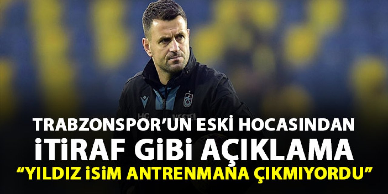 Trabzonspor'un eski teknik direktörü Hüseyin Çimşir'den itiraf gibi açıklamalar!