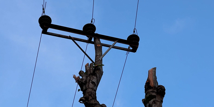 Samsun'da elektrik akımına kapılan işçi ağır yaralandı