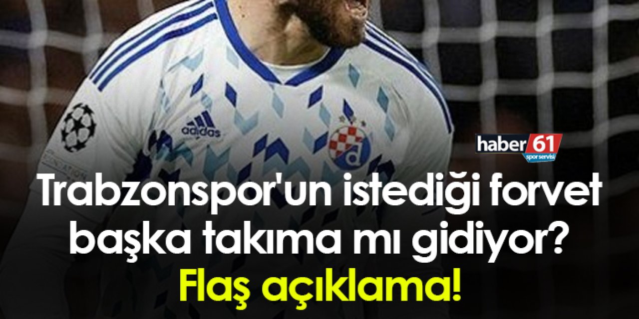 Trabzonspor'un istediği forvet başka takıma mı gidiyor? Flaş açıklama!