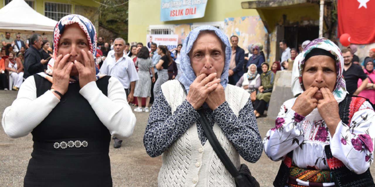 Giresun'da "Islık Dili Kültür ve Sanat Festivali"nin 24'üncüsü gerçekleştirildi