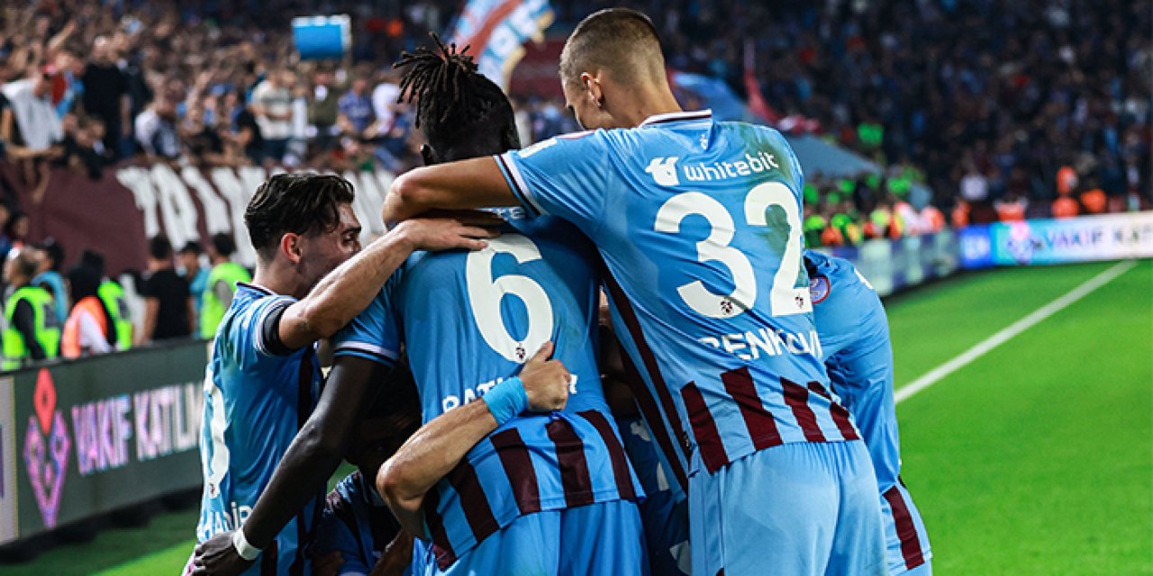 Trabzonspor 3 puanı 3 golle aldı