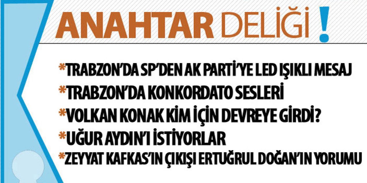 Anahtar Deliği 02.01.2018