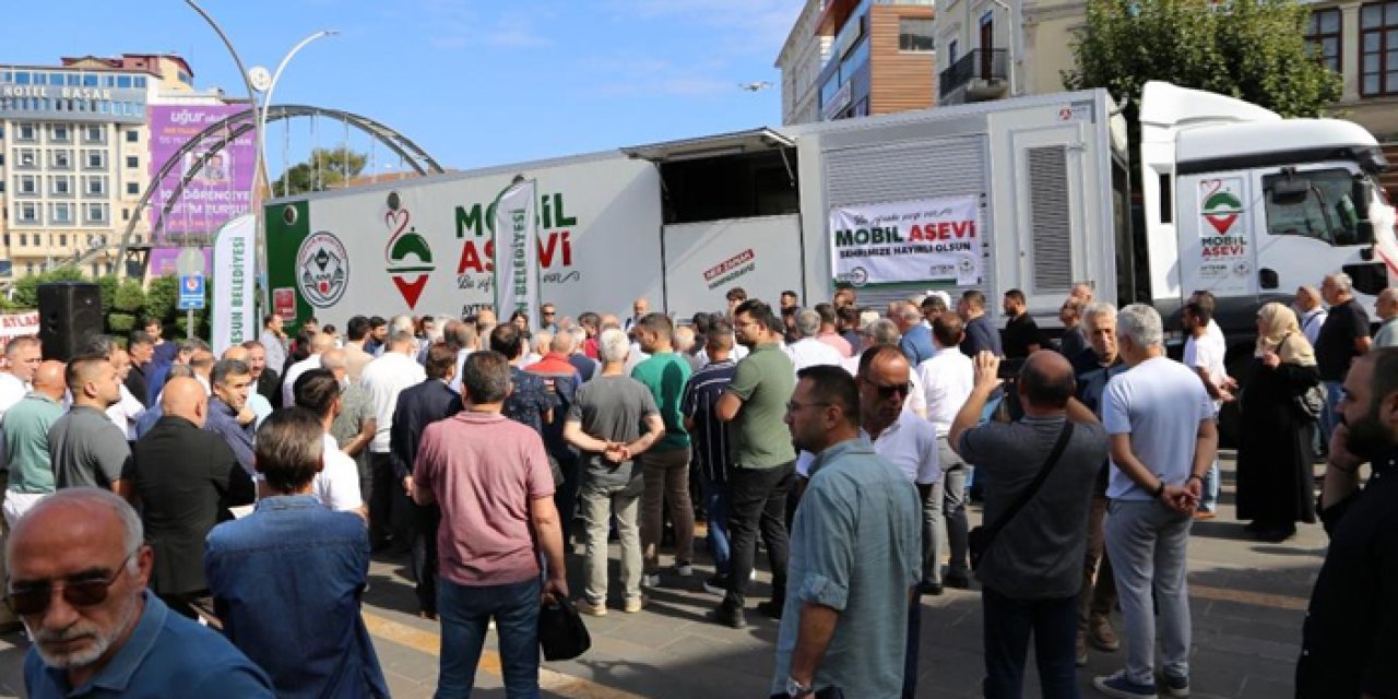 Giresun Belediyesi yeni Mobil Aşevi’ni tanıttı