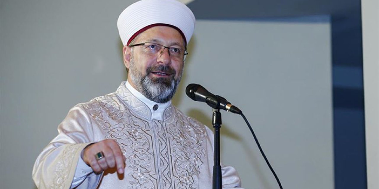 Diyanet İşleri Başkanı Erbaş, Trabzon'da: "Dünya malını Allah yolunda harcarsanız..."