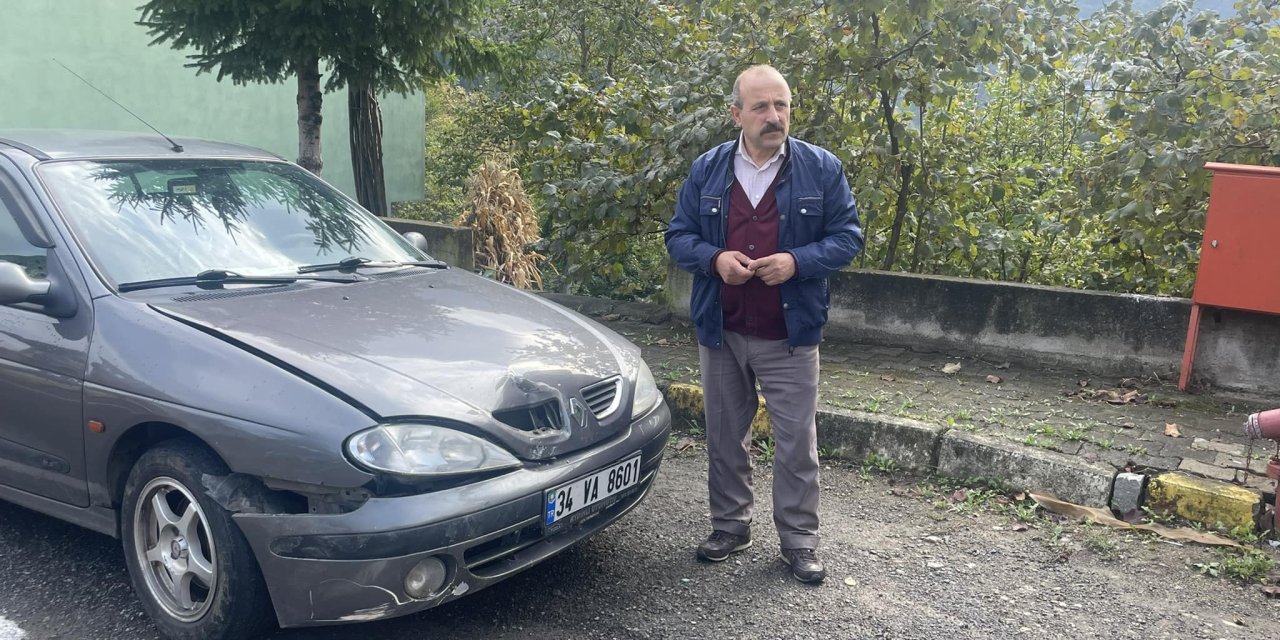 Trabzon’da korku dolu anlar! Ayıların saldırısından canını zor kurtardı